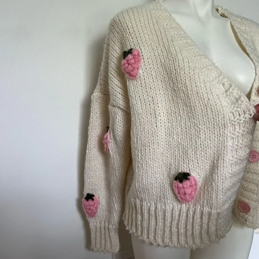 Knit Berry Cardigan - Picture 5 of 7